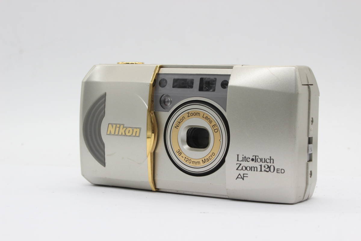 【返品保証】 ニコン Nikon Lite Touch Zoom 120 ED AF 38-120mm Macro コンパクトカメラ s1404