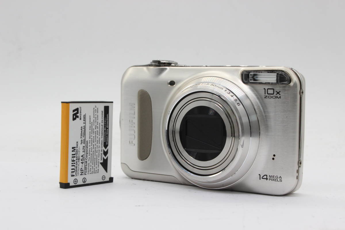 【返品保証】 フジフィルム Fujifilm Finepix T300 Fujinon 10x Zoom バッテリー付き コンパクトデジタルカメラ s1435
