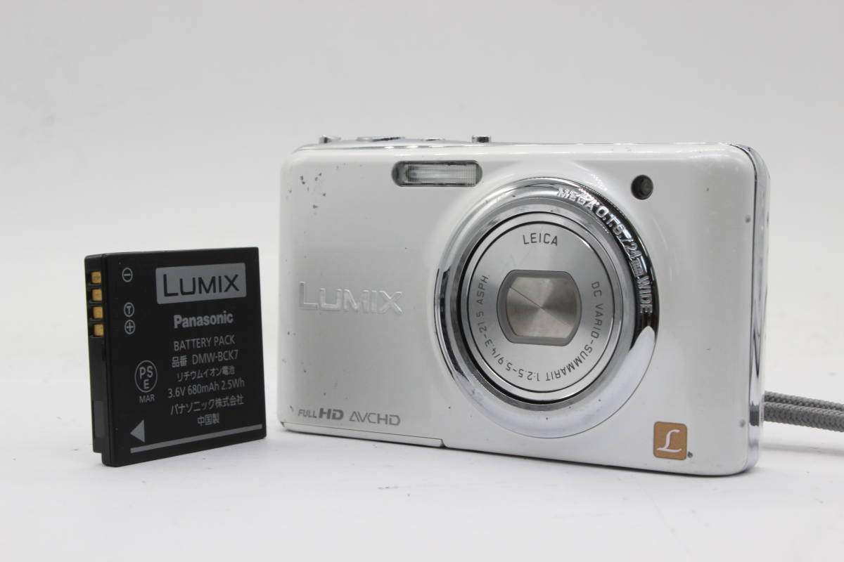 完璧 Lumix Panasonic パナソニック 【返品保証】 DMC-FX77 s1438