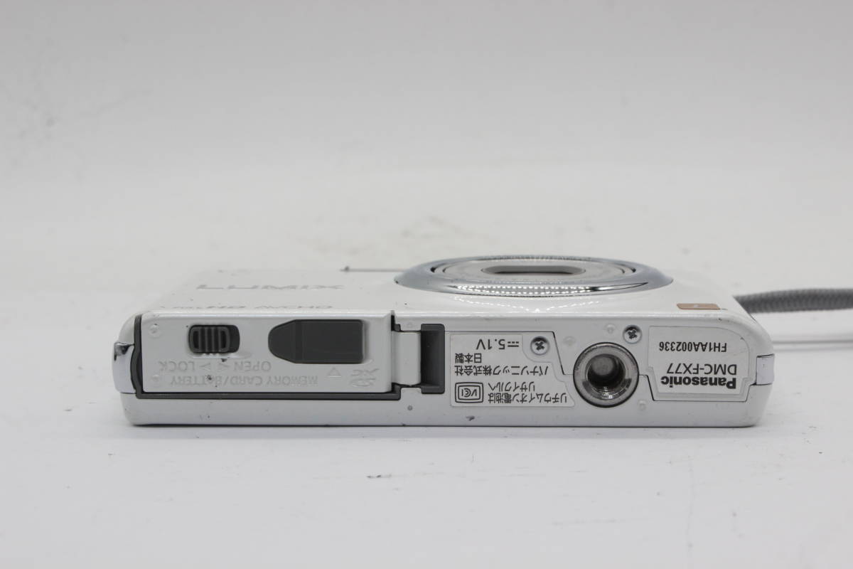 完璧 Lumix Panasonic パナソニック 【返品保証】 DMC-FX77 s1438