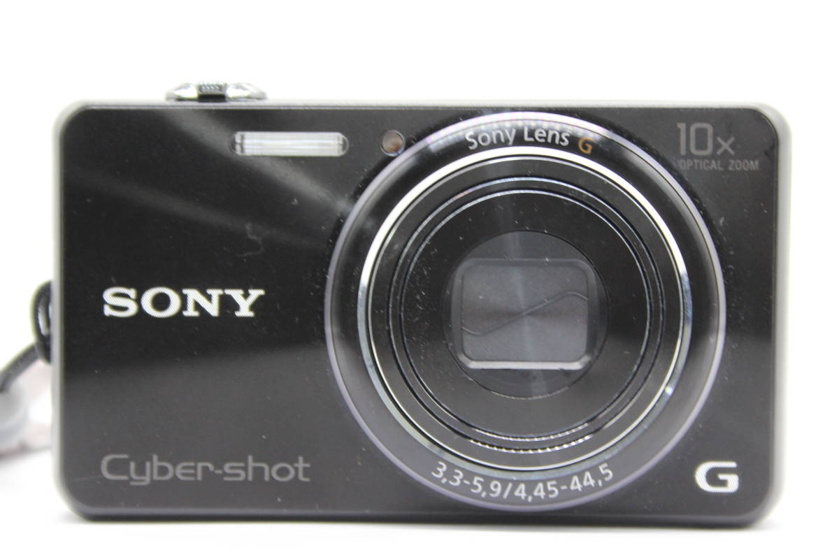 【返品保証】 ソニー Sony Cyber-shot DSC-WX100 ブラック 10x バッテリー付き コンパクトデジタルカメラ s1454_画像2