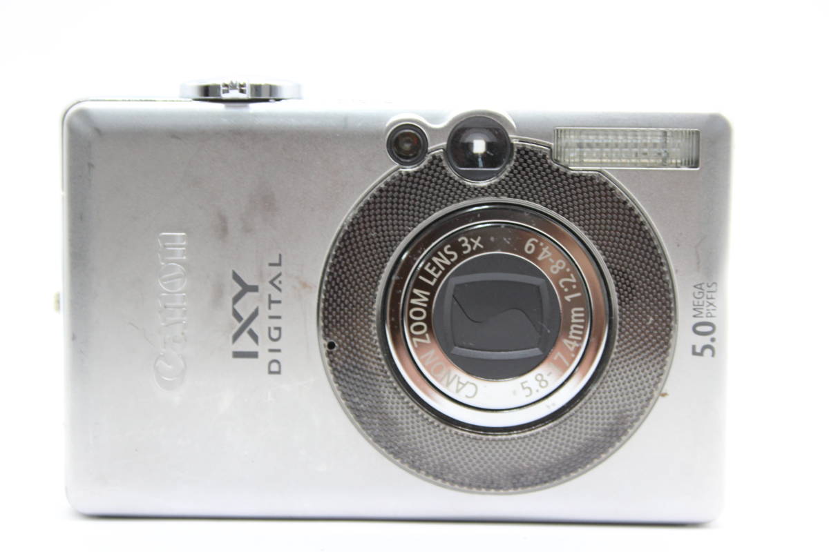 【返品保証】 キャノン Canon IXY Digital 55 3x バッテリー コンパクトデジタルカメラ s1466_画像2