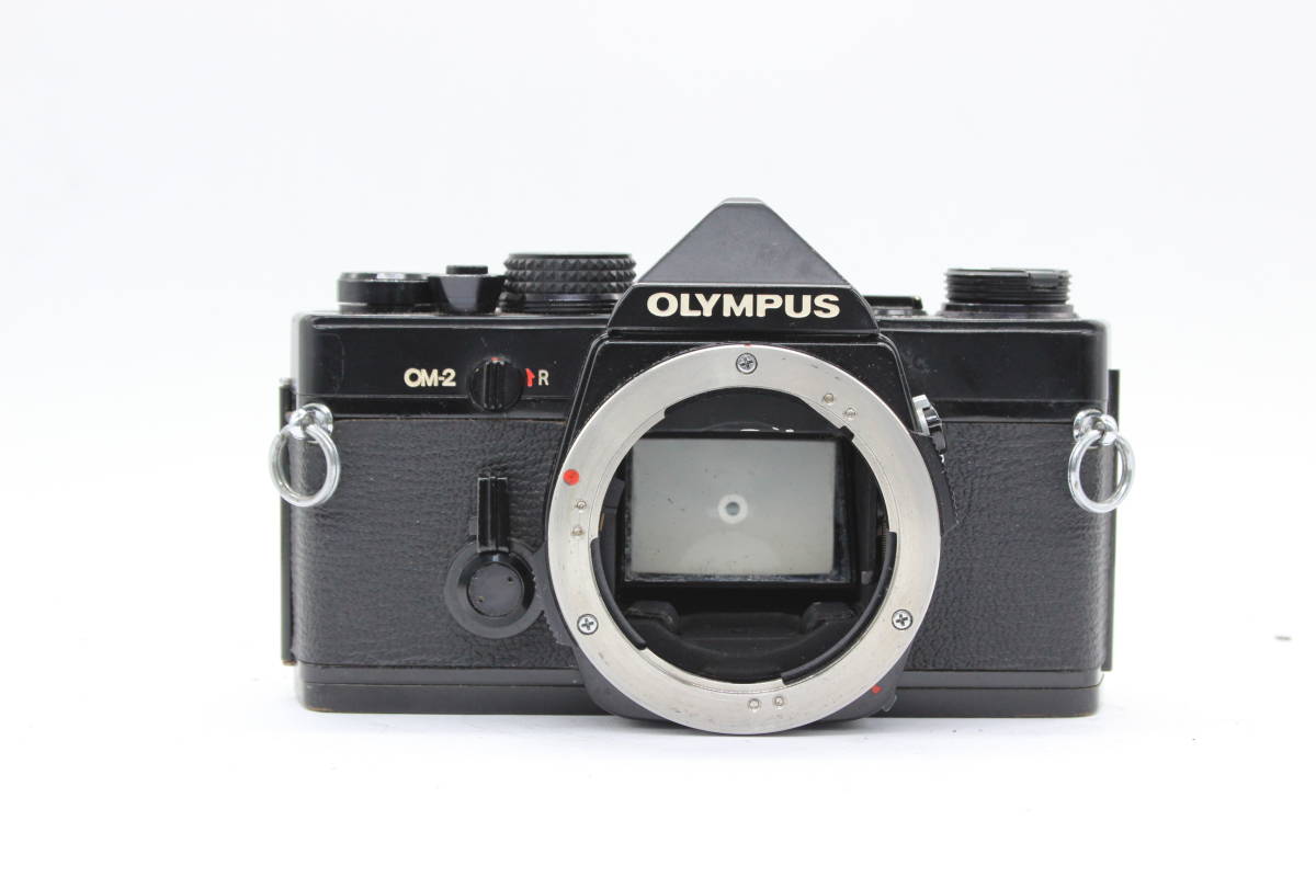 【訳あり品】 オリンパス Olympus OM-2 ブラック G.ZUIKO AUTO-W 35mm F2.8 ボディレンズセット s1516_画像2