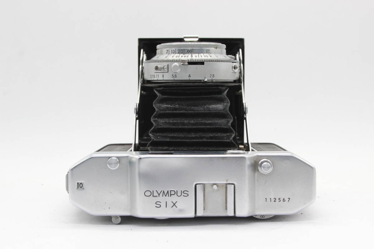 【返品保証】 オリンパス Olympus SIX Zuiko F.C. 7.5cm F2.8 蛇腹カメラ s1549の画像6