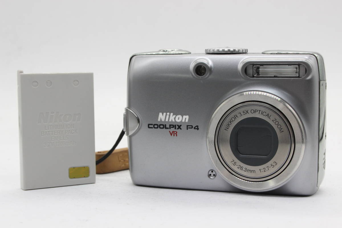 最初の Coolpix Nikon ニコン 【返品保証】 P4 s1607 コンパクト