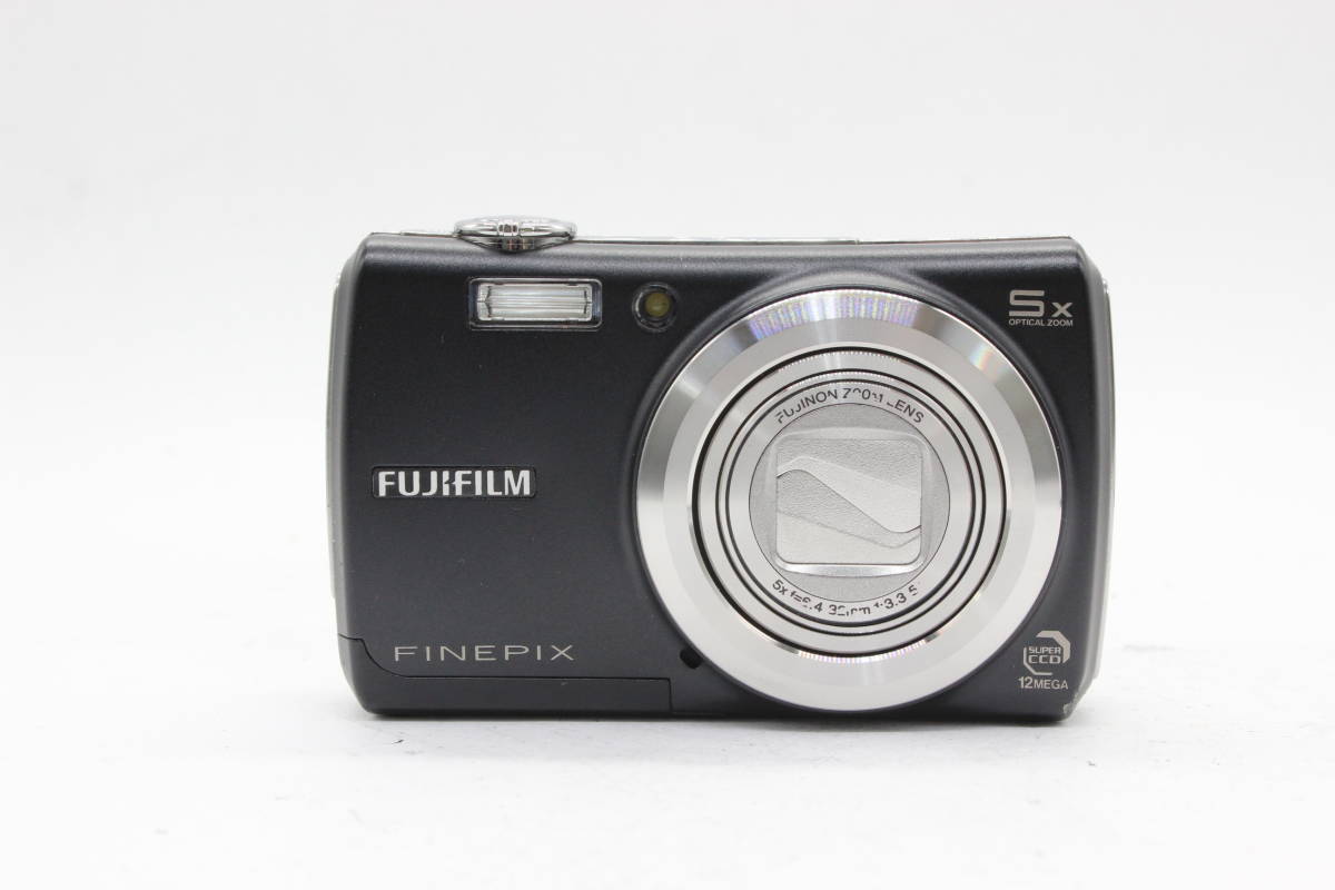 【返品保証】 【元箱付き】フジフィルム Fujifilm Finepix F100fd ブラック 5x バッテリー付き コンパクトデジタルカメラ s1650_画像2
