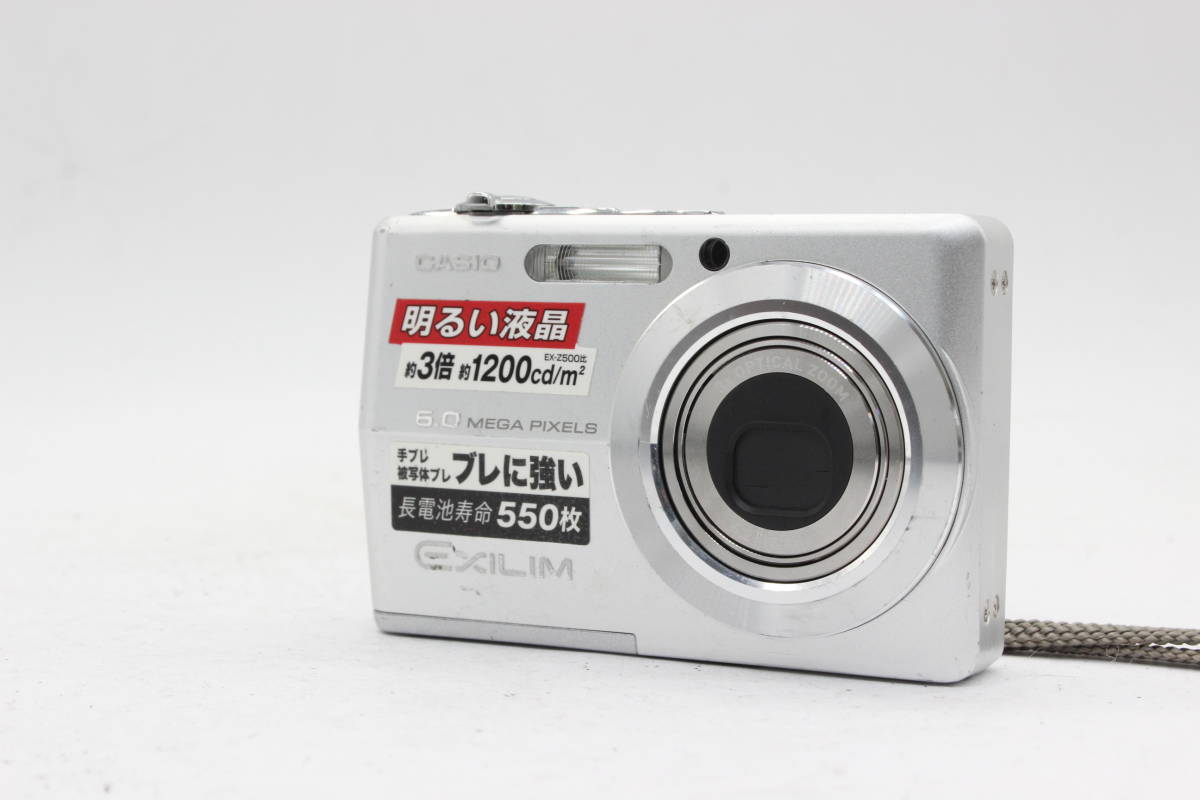 【返品保証】 カシオ Casio Exilim EX-Z600 3x コンパクトデジタルカメラ s1660_画像1