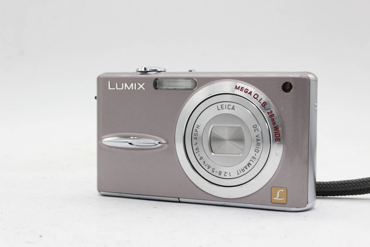【返品保証】 パナソニック Panasonic Lumix DMC-FX30 ピンク 28mm Wide コンパクトデジタルカメラ s1662