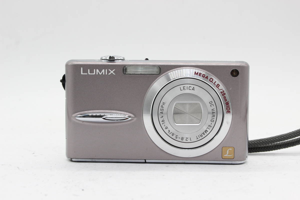 【返品保証】 パナソニック Panasonic Lumix DMC-FX30 ピンク 28mm Wide コンパクトデジタルカメラ s1662_画像2