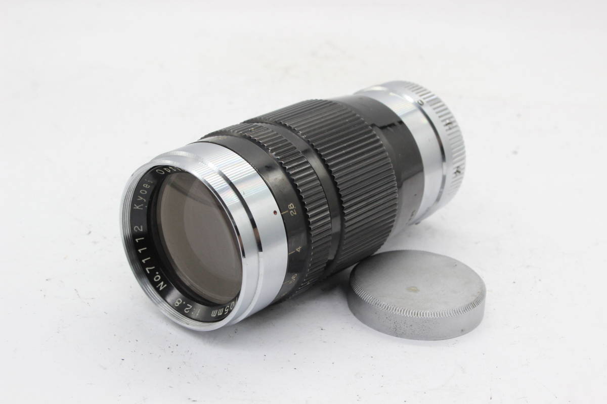 【返品保証】 Kyoei Optical Acall 105mm F2.8 ライカマウント レンズ s1678