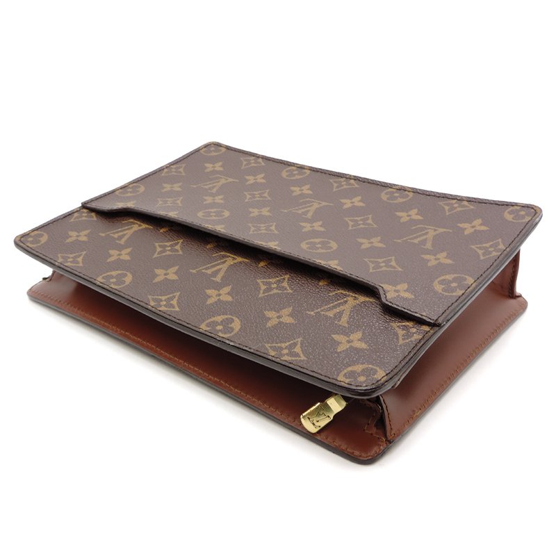 ［飯能本店］LOUIS VUITTON LV ルイ・ヴィトン セカンド（クラッチオム） N51795（廃番） セカンドバッグ モノグラム DH75799_画像4