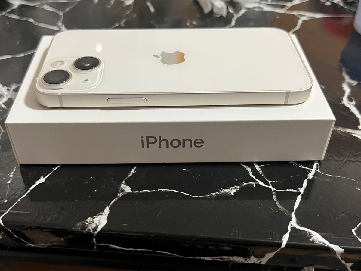底値予定】iPhone 13 mini スターライト 256GB SIMフリーモデル