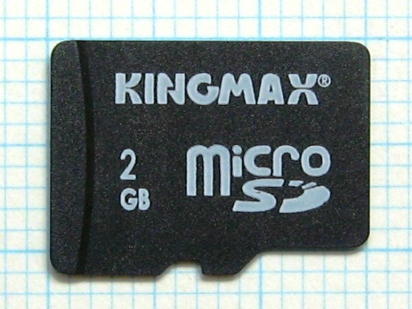 ★KINGMAX microＳＤメモリーカード ２ＧＢ 中古★送料６３円～_画像1