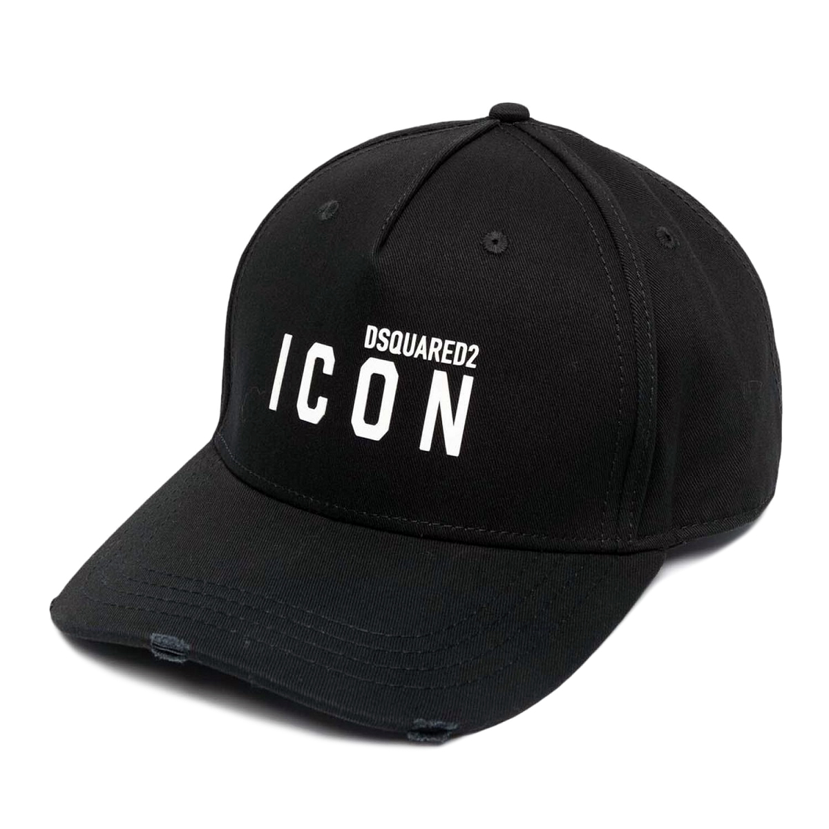 送料無料 DSQUARED2 ディースクエアード BCM0413 05C04312 ブラック キャップ 帽子 ICON ロゴ_画像1