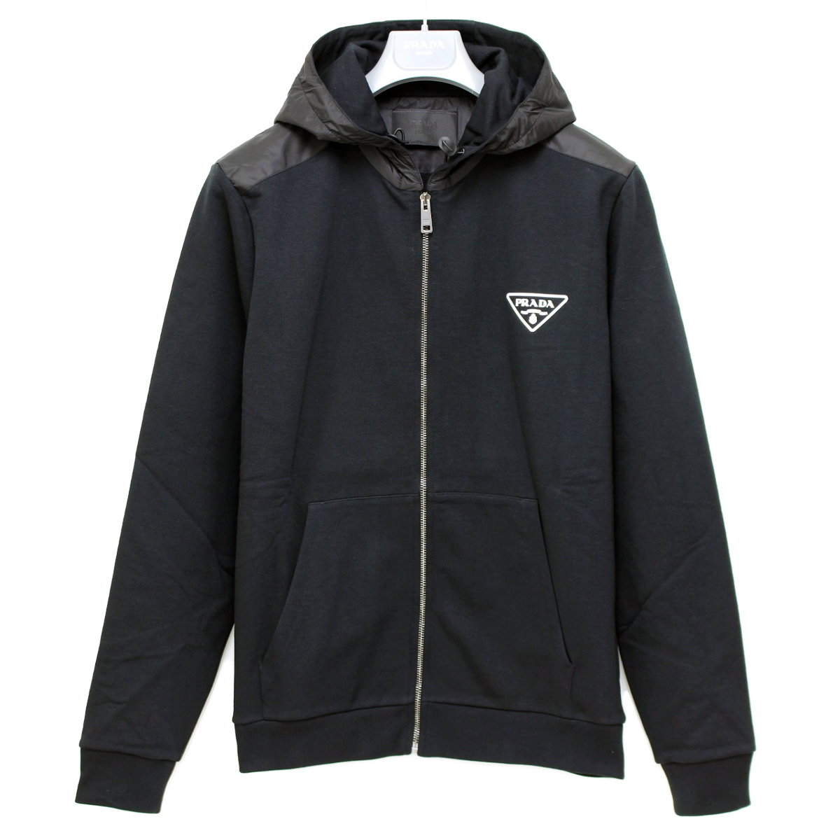 送料無料 1 PRADA プラダ UJL19A 10UF F0002 ブラック ロゴ 送料無料 1 PRADA プラダ UJL19A 10UF F0002 ブラック ロゴ