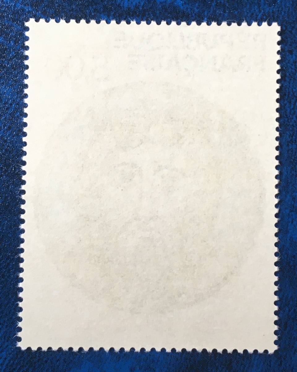 【絵画切手】フランス1990年美術シリーズ ビゼンブール「キリスト像」 1種 未使用　美品_画像2