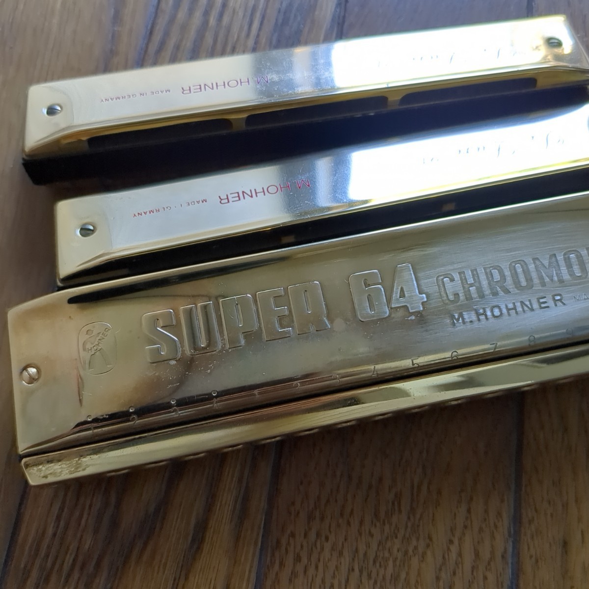 HOHNER　クロマチックハーモニカ　スーパー64 　デラックス21 　ヴィンテージ　ドイツ製　長期保管品_画像9