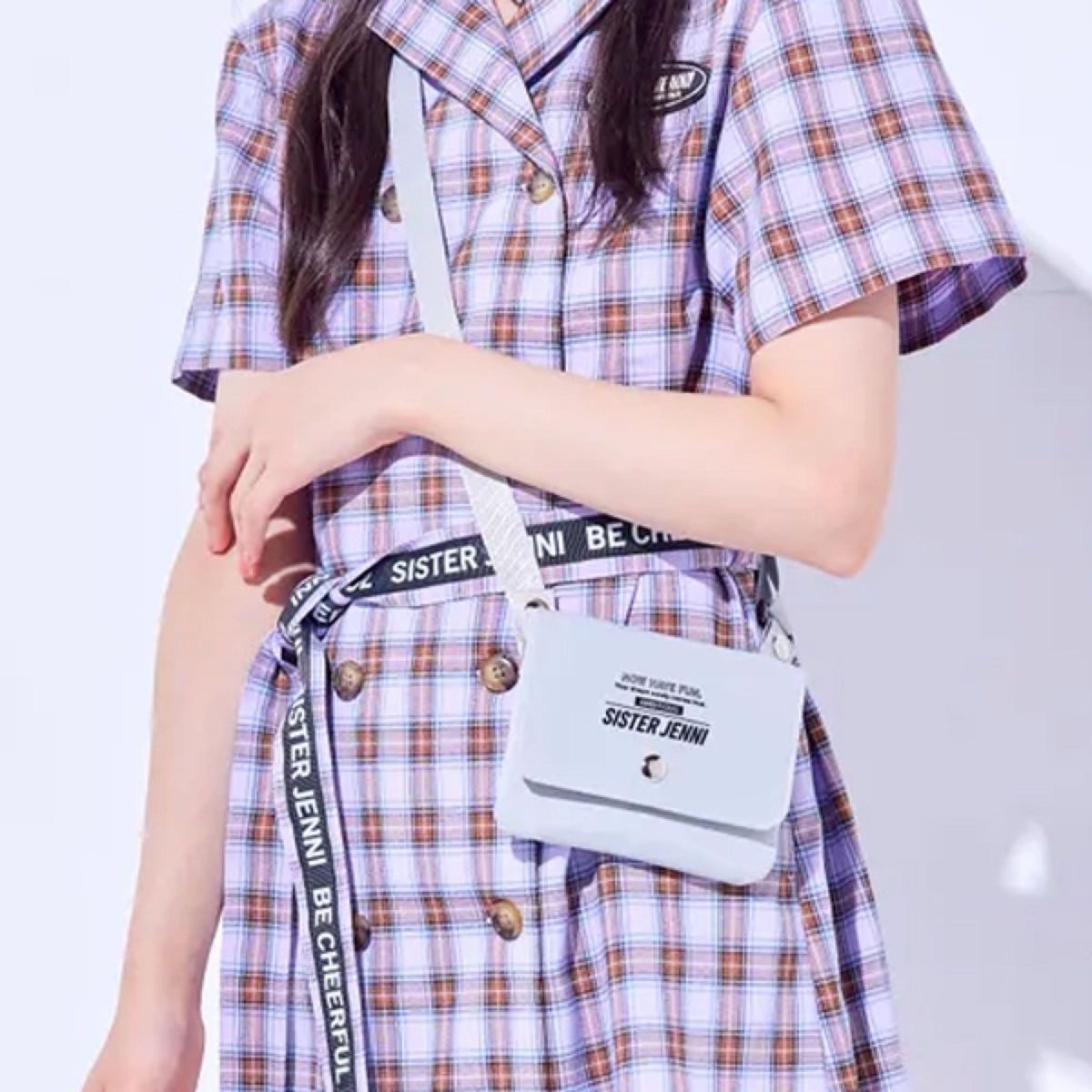 新品 ニコ☆プチ 2023年 10月号 付録 シスタージェニィ ショルダー式移動式ポケット 移動ポケット ポシェット 女の子 子供