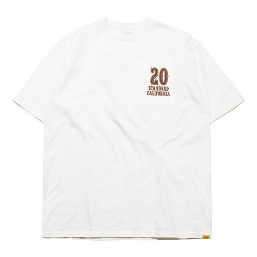 SD 20th Anniversary Logo T　スタンダードカリフォルニア　20周年記念　アニバーサリーTシャツ　ホワイト　白　L　新品未使用