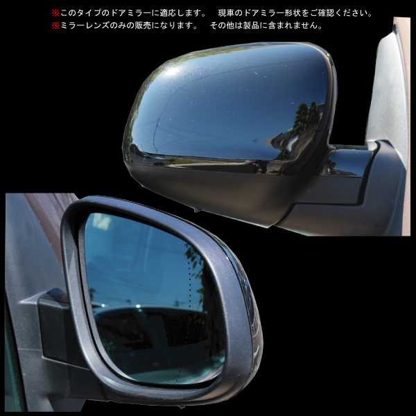  Renault Kangoo KANGOO (2013 year ~ on sale ) door mirror speciality side mirror lens ( right side )[ new goods ] damage etc. . exchange . necessary one worth seeing.!