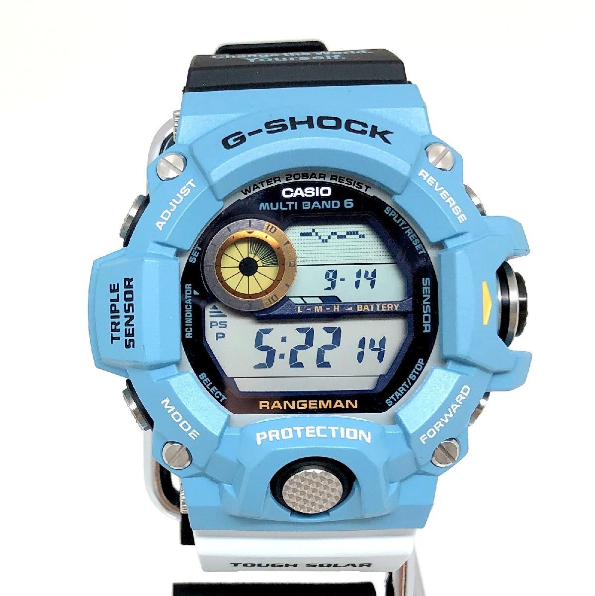 中古 G-SHOCK ジーショック CASIO カシオ 腕時計 GW-9402KJ-2JR レンジマン アースウォッチ 2016 イルクジ 電波ソーラー【IT81DBSFFGEM】の画像1