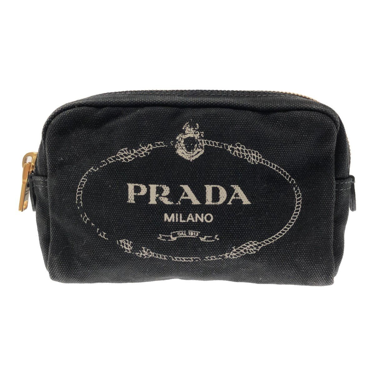 直送商品 コスメポーチ 【5193D】 プラダ PRADA キャンバス メンズ