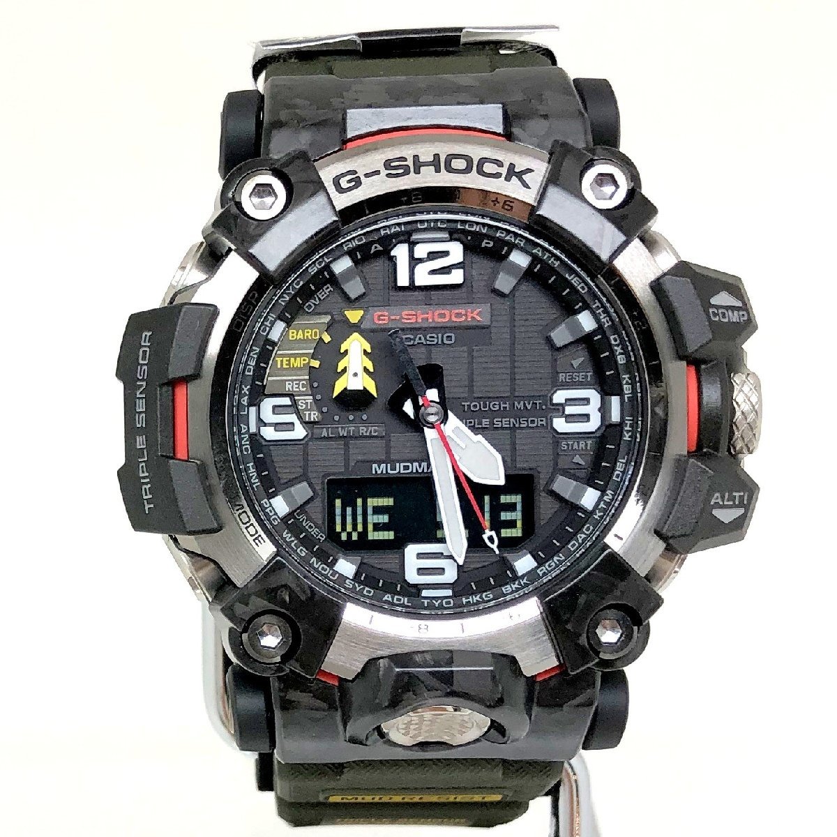 格安大得価 GWG-2000-1A3JF カシオ 電波ソーラー腕時計 G-SHOCK マッド