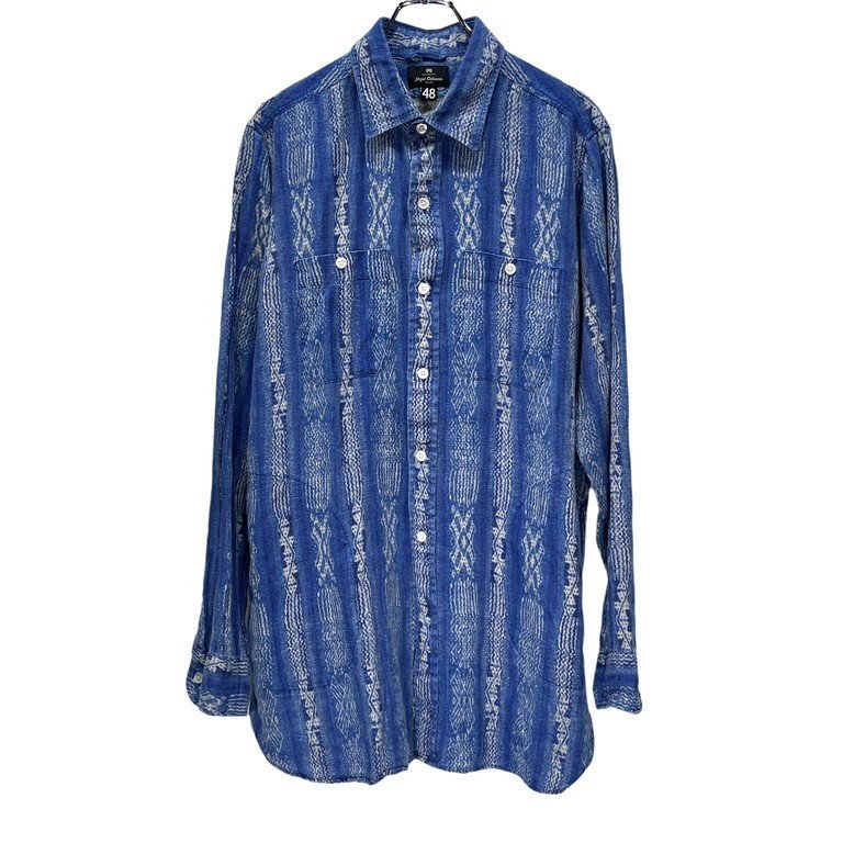 Nigel Cabourn AUTHENTIC 【men520Y】 21SS BIG SHIRT PATTERN PRINTED