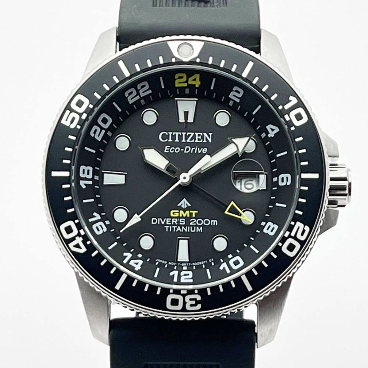 新発売 マリン プロマスター シチズン PROMASTER CITIZEN 新品同様 GMT