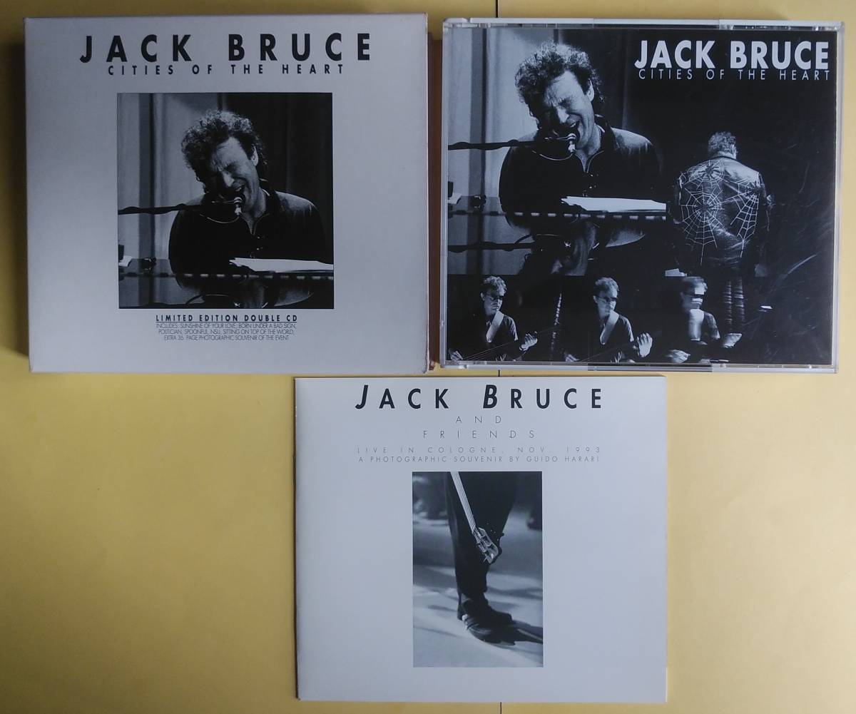 【凄腕ベーシスト/Jack Bruce ジャック・ブルース】(2CD)Cities Of The Heart ～ クリーム/BBM/ゲイリー・ムーア/ジンジャー・ベイカー_画像1