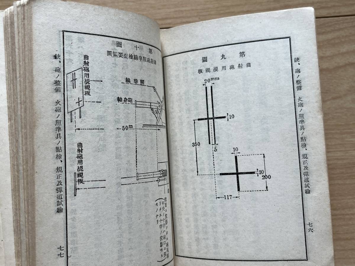 諸兵射撃教育範　第四部 昭和14年陸軍省検閲済　陸達第37号_画像2