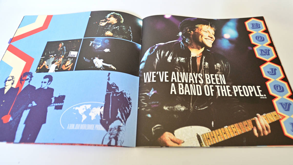 156_★1冊限定★ほぼ新品★ボン・ジョヴィ★コンサート・パンフレット★BON JOVI★ONE WILD NIGHT★WORLD TOUR 2001★の画像4