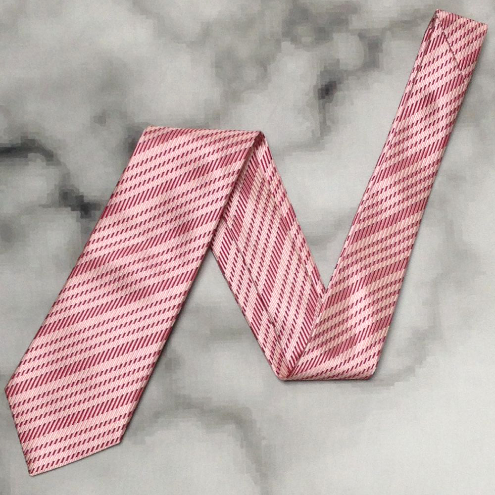  Comme Ca Ism COMME CA ISM the smallest lustre necktie silk 100% diagonal stripe reji men taruY-008222.. packet 