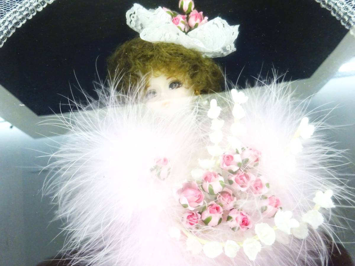 ◆(NA) ◆mituba Doll みつばドール 壁掛け人形 アムール おしゃれ モダン 羽根 フランス人形？西洋風？インテリア雑貨の画像3