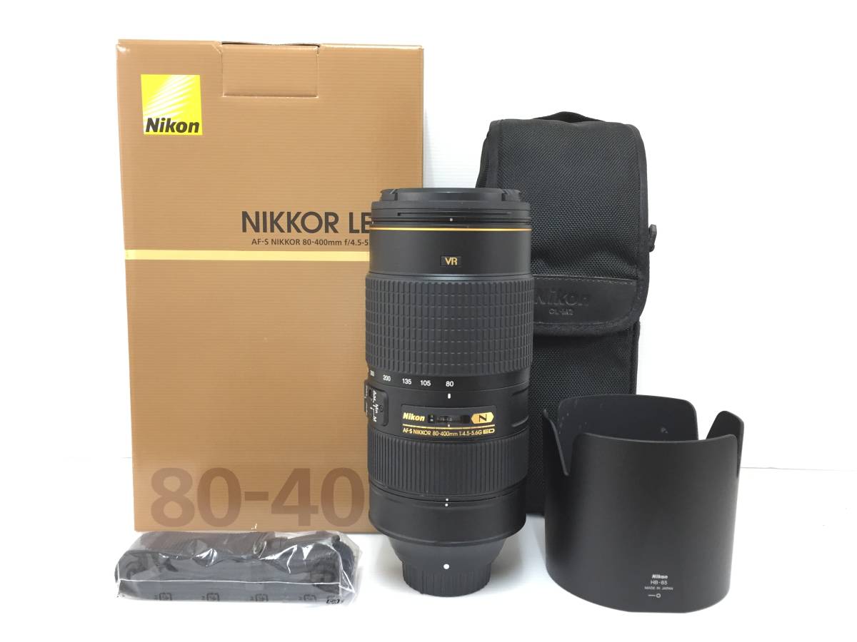 年中無休】 f/4.5-5.6G 80-400mm NIKKOR AF-S ニコン 〇【美品】Nikon