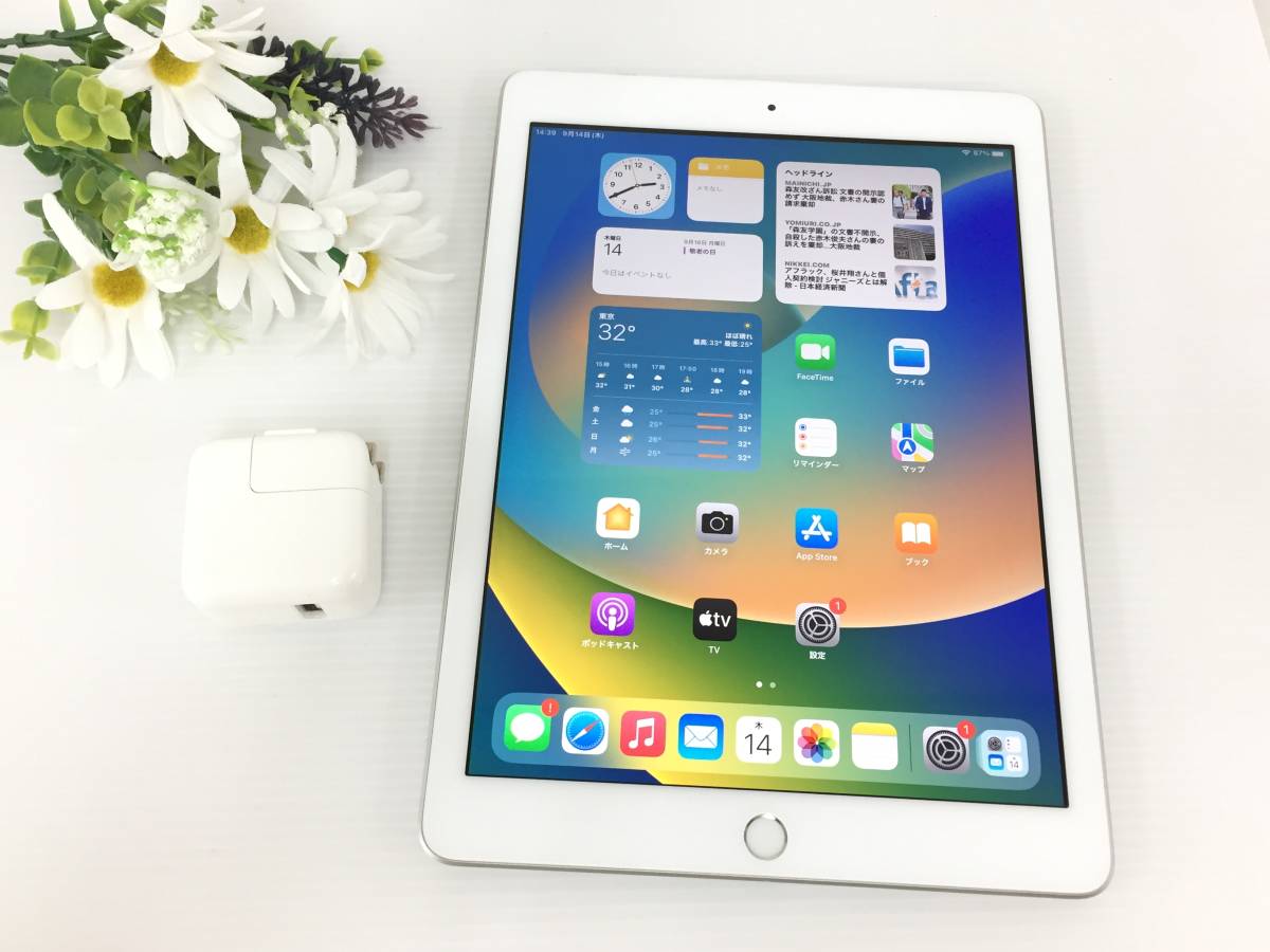 最新な 9.7インチ Wi-Fiモデル 第6世代 iPad 〇【良品】Apple 32GB