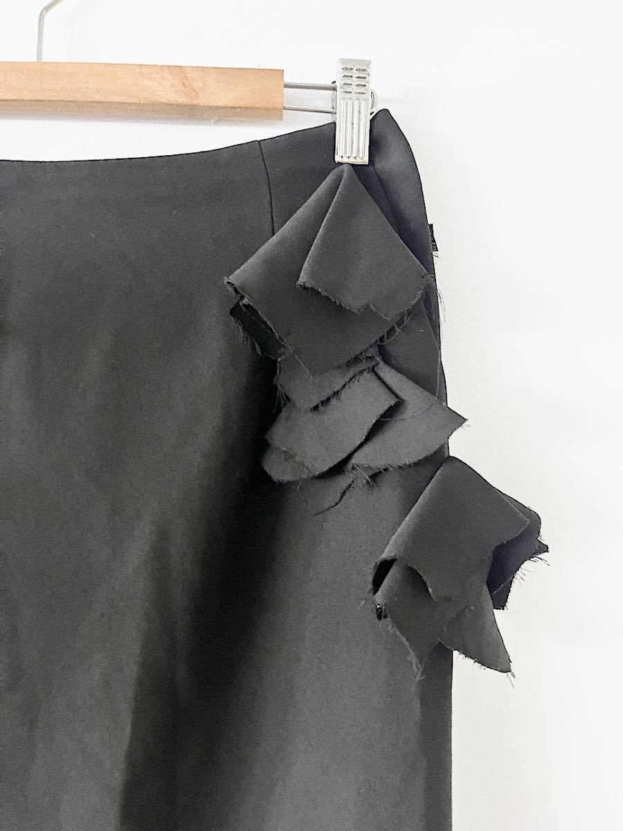 JIL SANDER　スカート　ブラック　サイズ36_画像6