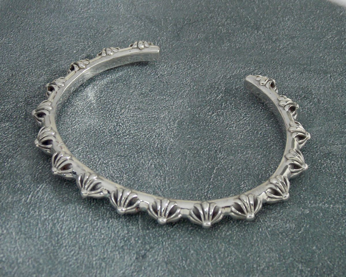 【★安心の定価販売★】 クロムハーツ★クロスバンドバングル/新品加工/インボイス/CHROME HEARTS バングル 【★安心の定価販売★】 クロムハーツ★クロスバンドバングル/新品加工/インボイス/CHROME HEARTS バングル