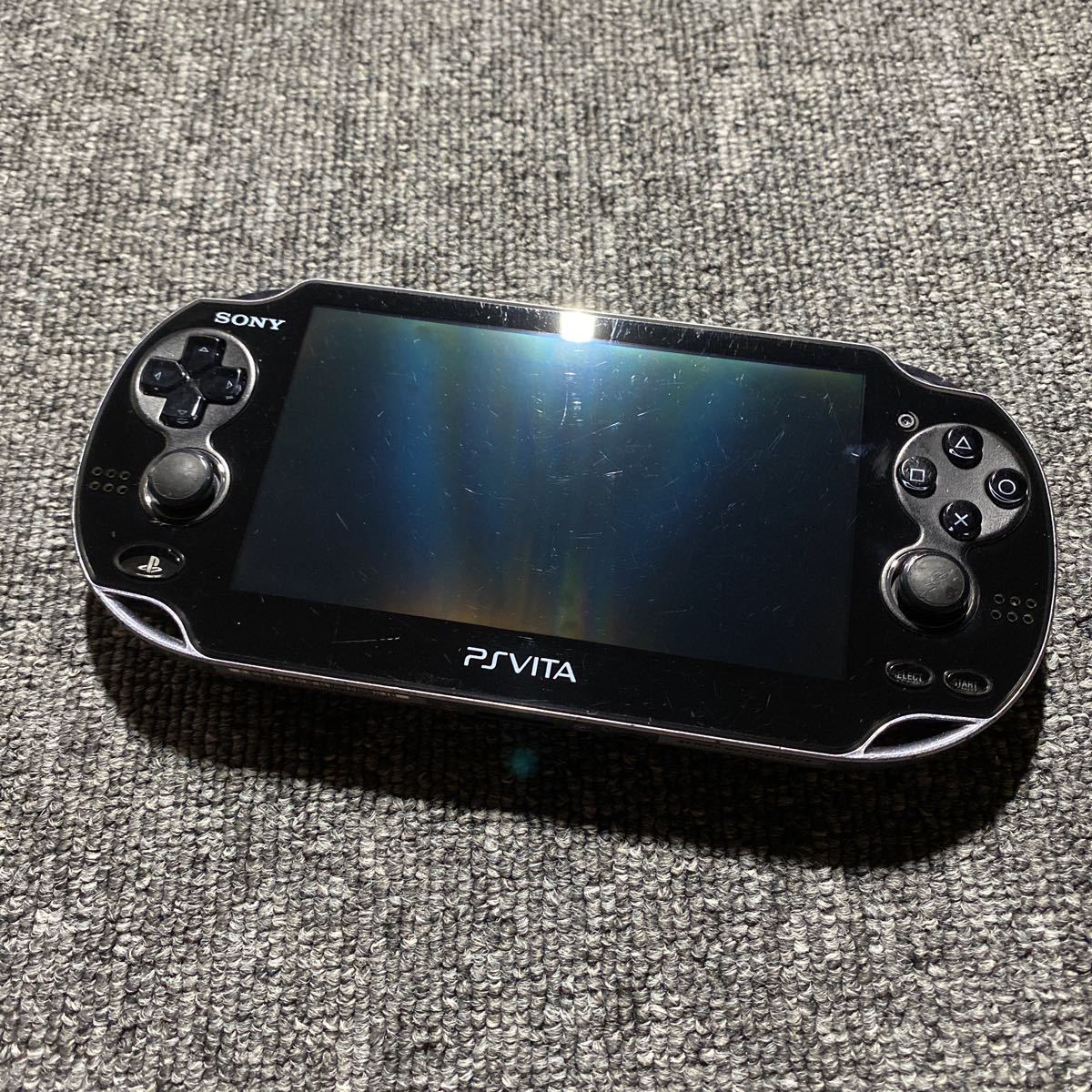 買取り実績 PS Vita 本体のみ クリスタルブラック PCH-1000 PS Vita