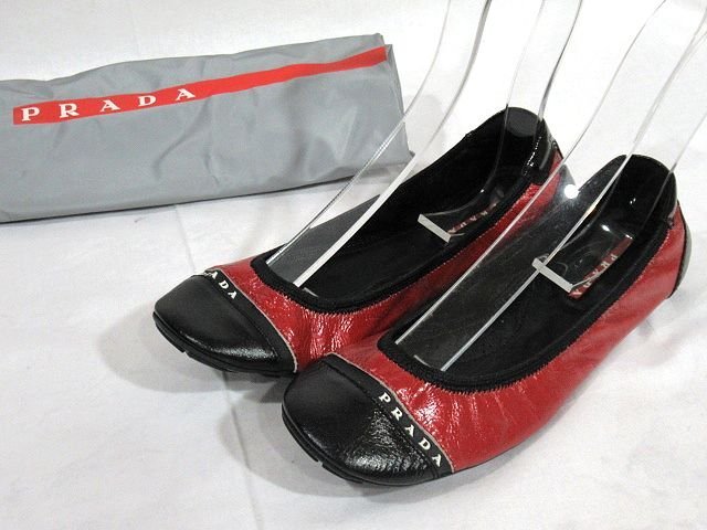 ◇未使用◇PRADA SPORT プラダスポーツ*フラットシューズ*3F4358*#35
