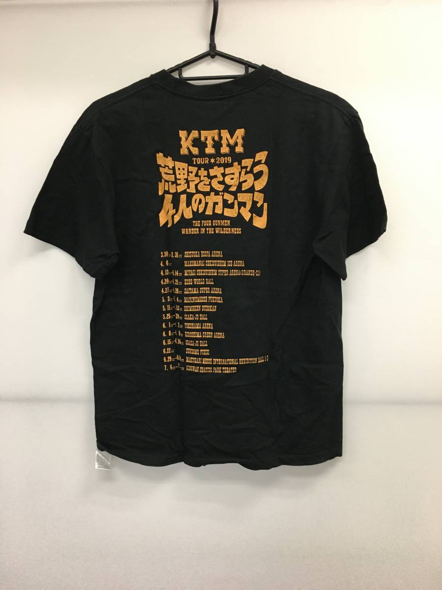 KTM TOUR 2019 Ketsumeishi Tour 2019 T-shirt black orange M size man and woman use 02