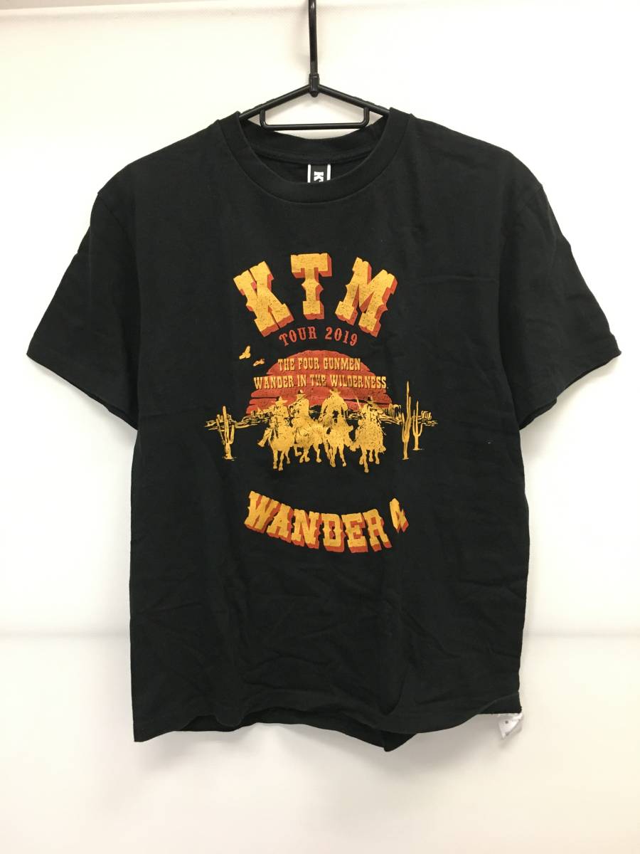 KTM TOUR 2019 Ketsumeishi Tour 2019 T-shirt black orange M size man and woman use 02