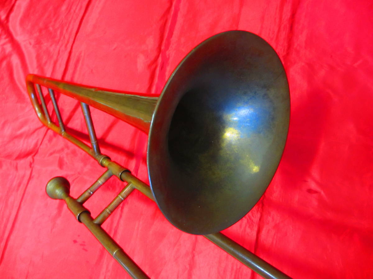 ni can тенор тромбон 60 годы Vintage исправно работающий товар редкий 