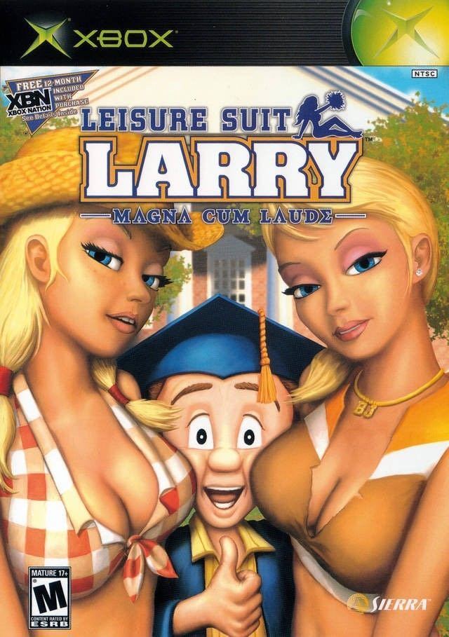 海外限定版 海外版 Xbox Leisure Suit Larry Magna C** Laude