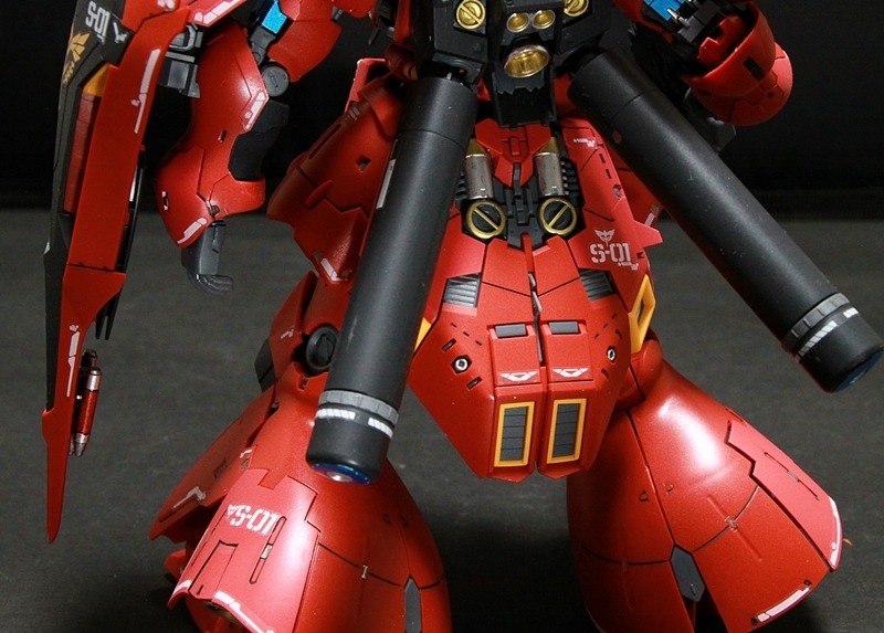 ■■RG 1/144蘇富比完成項目■■機動戰士Gundam Char的反擊Shah PGMGREHG    原文:■■RG　1/144　サザビー　完成品■■　機動戦士ガンダム　逆襲のシャア　PGMGREHG