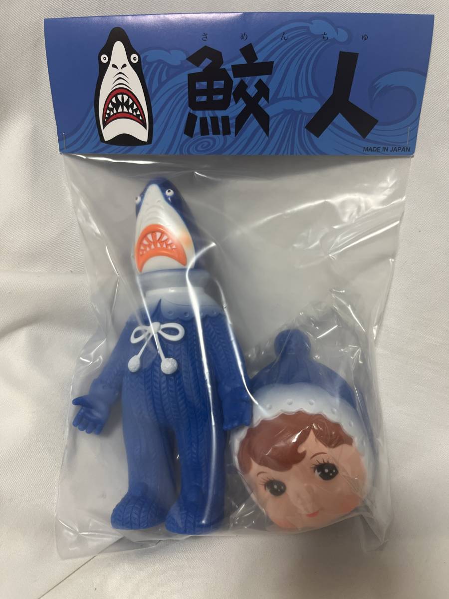 新品 2023 PUNK DRUNKERS パンウドランカーズ x チャーミーちゃん チャーミー 鮫人 BLUE (N-13-3)_画像1