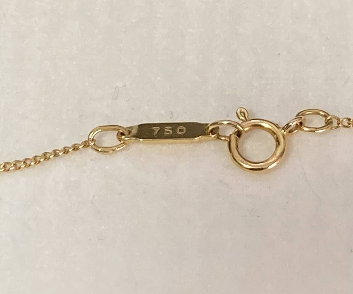 希少 新品 未使用 正規品 ティファニー tiffany&co ネックレス シェル 貝 ♪プレゼント 仕様♪k18 750 ゴールド ギフト