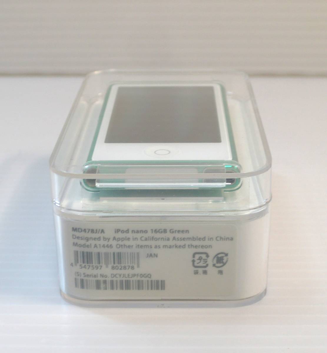 最安値】 16GB MD478J/A ◇ A1446 第7世代 Nano iPod ☆ 展示品