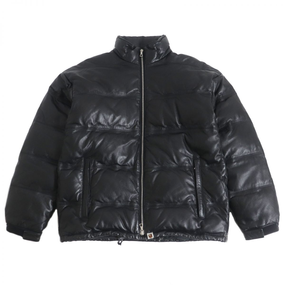 良品 A BATHING APE エイプ LEATHER CLASSIC DOW...+pereaym.com