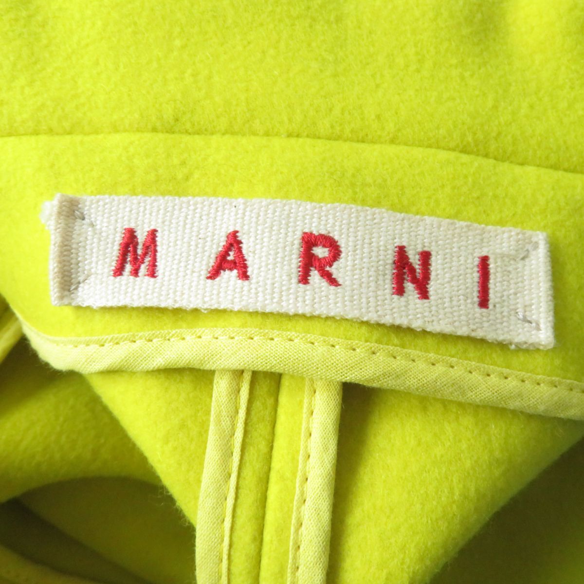 数量は多い Aライン マルニ MARNI 美品☆正規品 ダブルブレスト